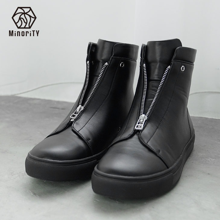 ハイカットジップシューズ