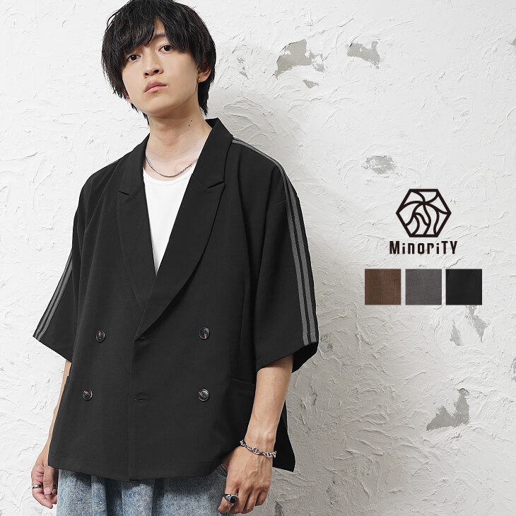 サイドラインダブルテーラードジャケット