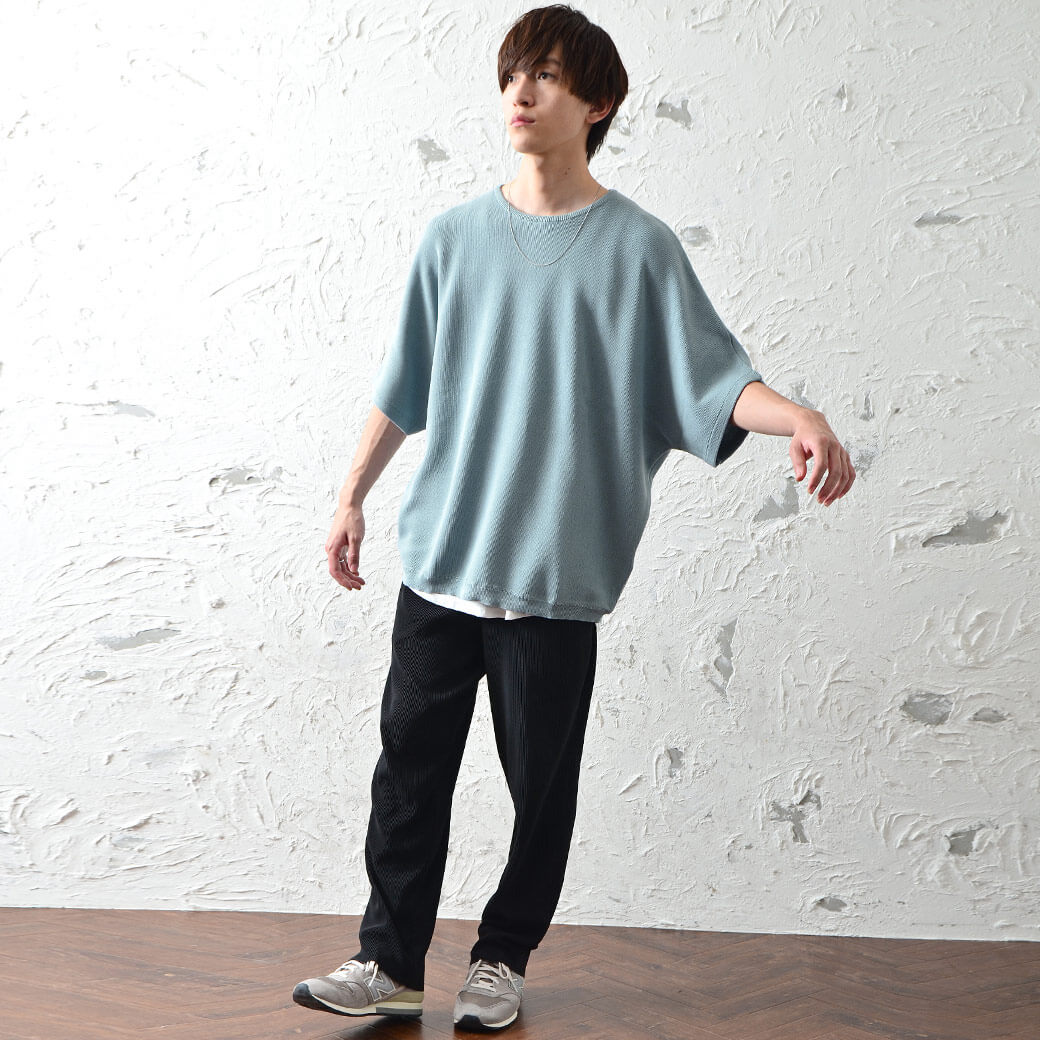 ビッグシルエットコーデ