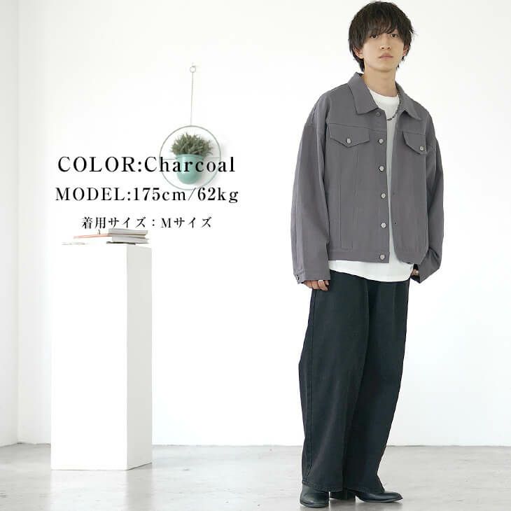 デニムジャケットで春らしいカジュアル感