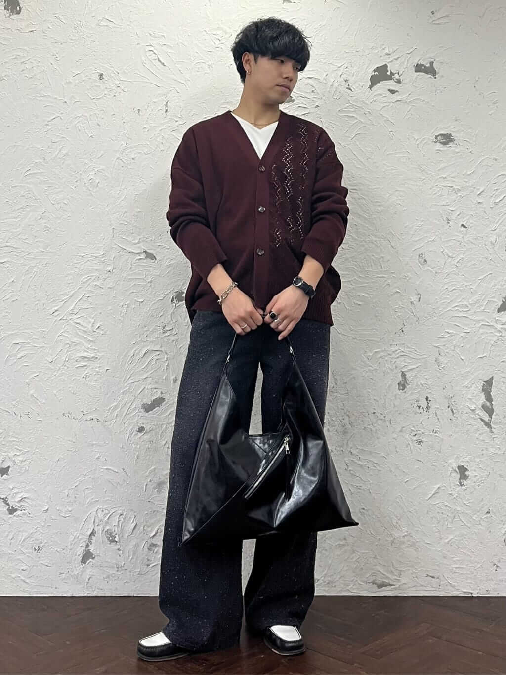 30代メンズファッションがっちり体型