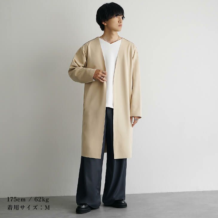 サンドベージュシンプルコーデ