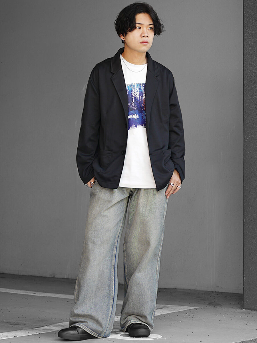 足元リンクで脚長効果アップ