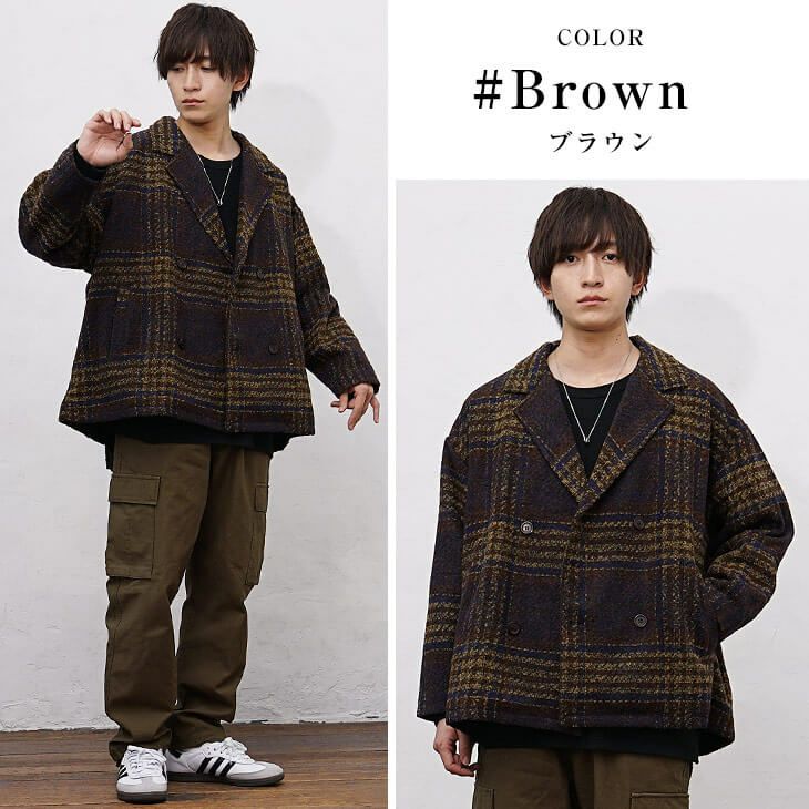 冬カーゴパンツコーデ