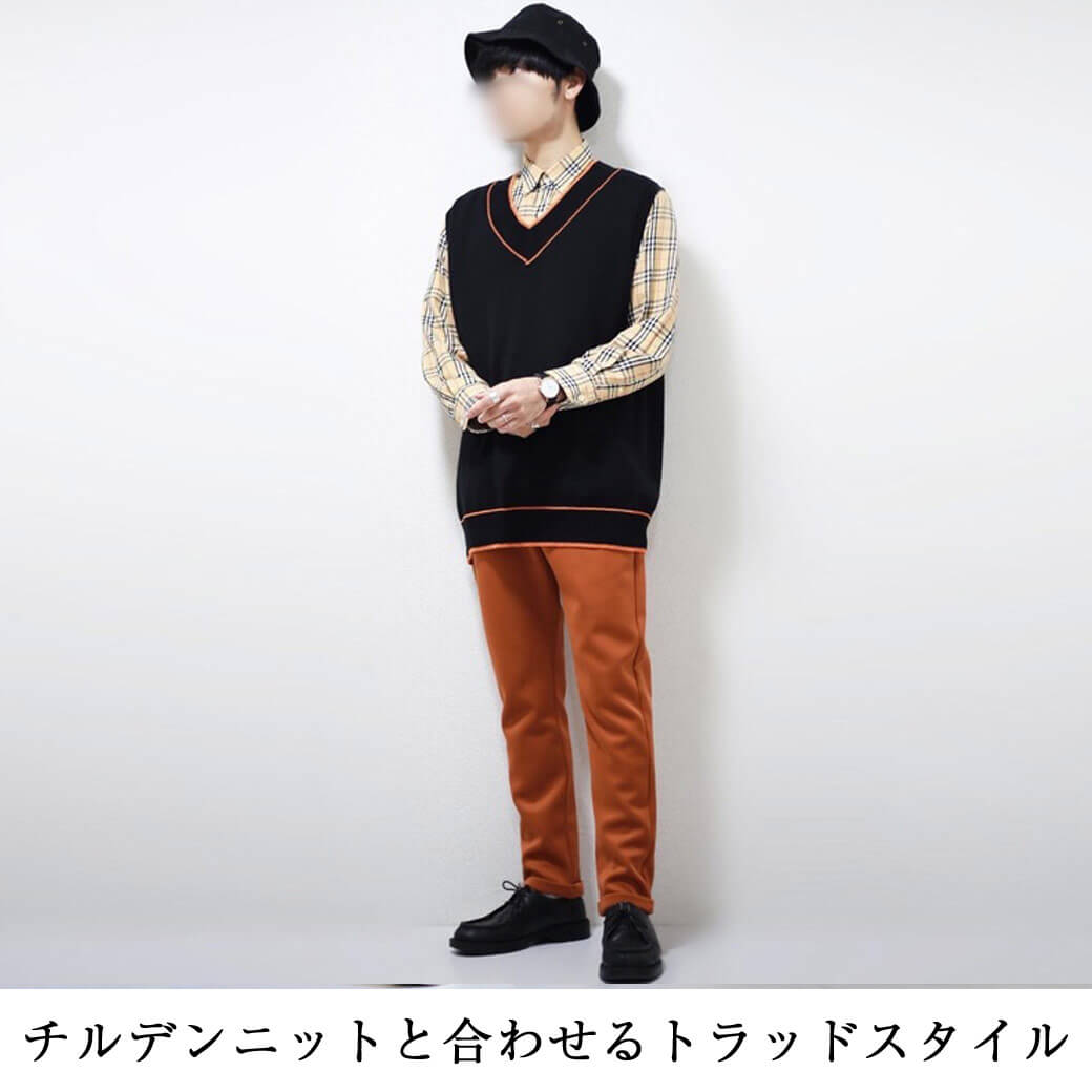 バケットハットコーデ