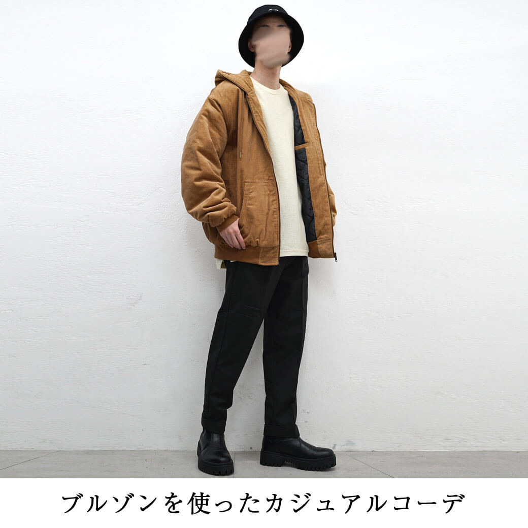 バケットハットコーデ