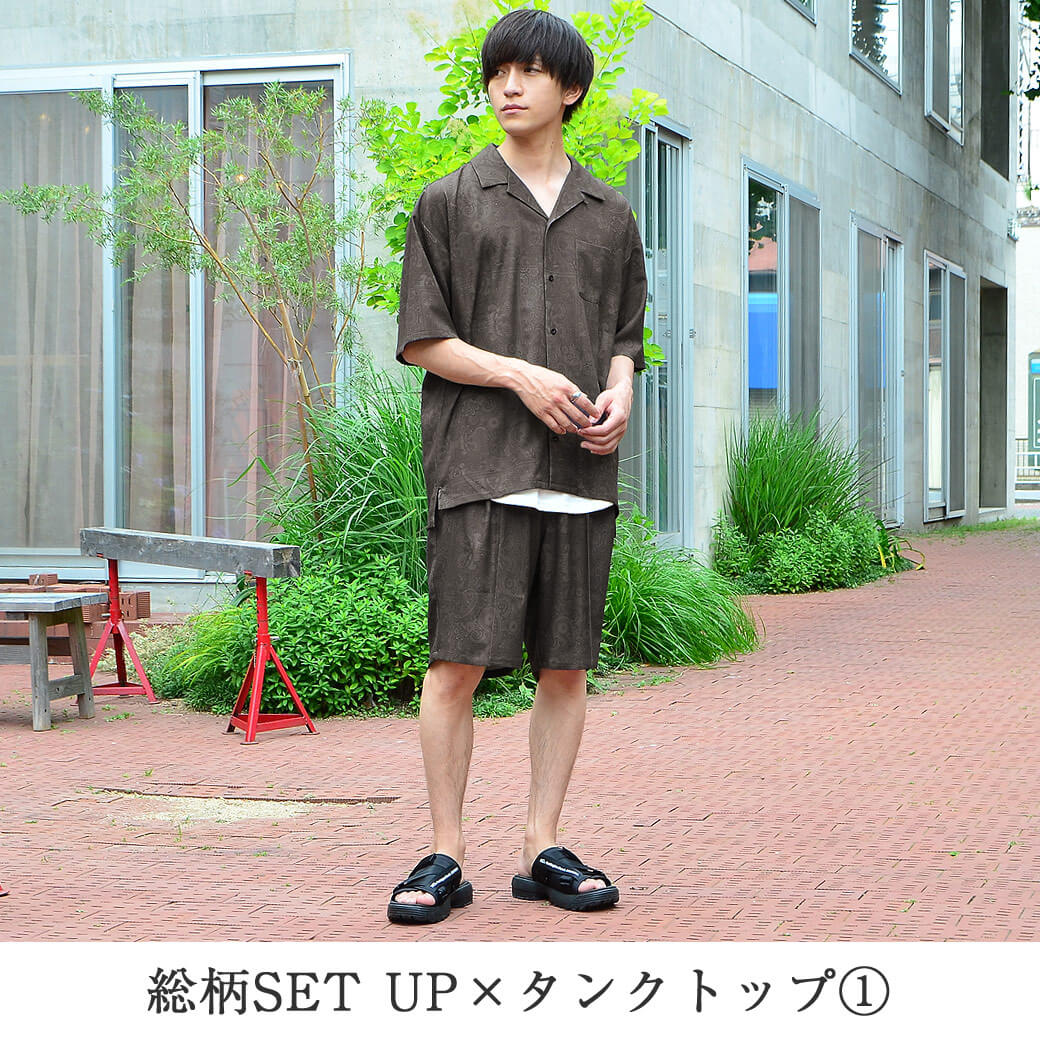 春夏メンズ タンクトップをおしゃれに着こなすコーデ25選