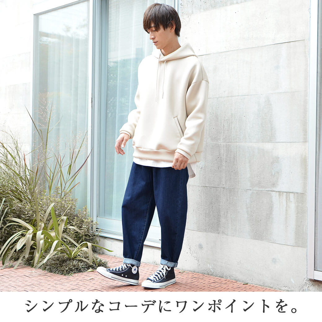 メンズ デニムのロールアップだけでこんなに印象が変わる コーデ選から学べる