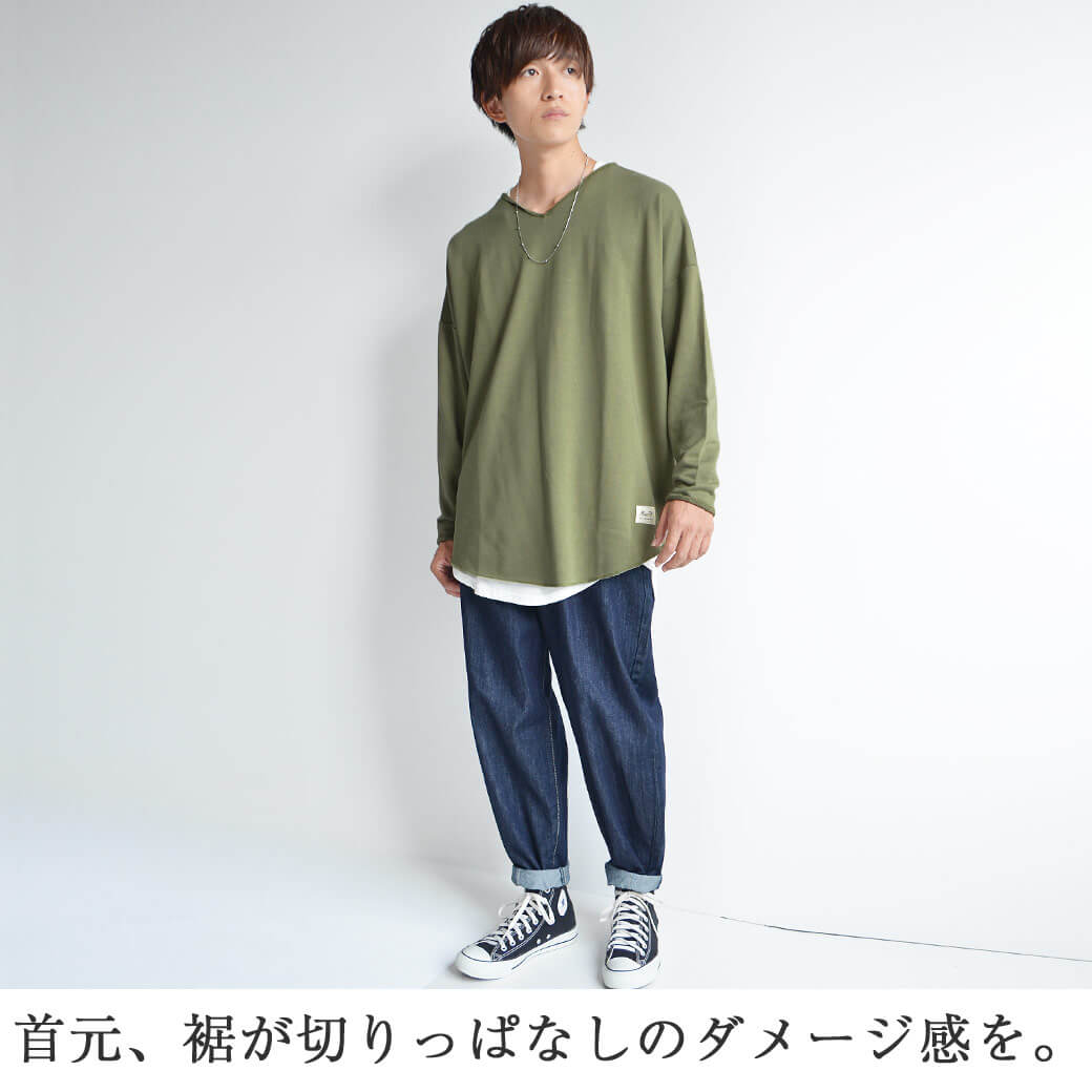 メンズ デニムのロールアップだけでこんなに印象が変わる コーデ選から学べる