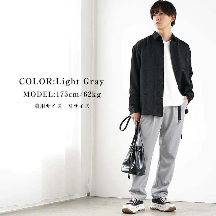 メンズバッグ流行りコーデ