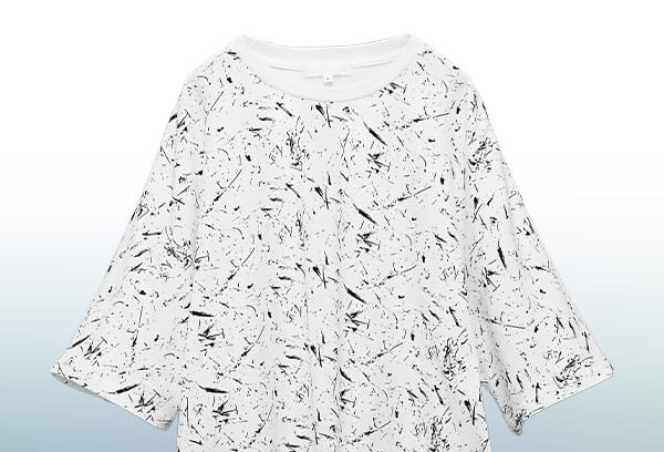 ドルマングランジスプラッシュ総柄Tシャツ