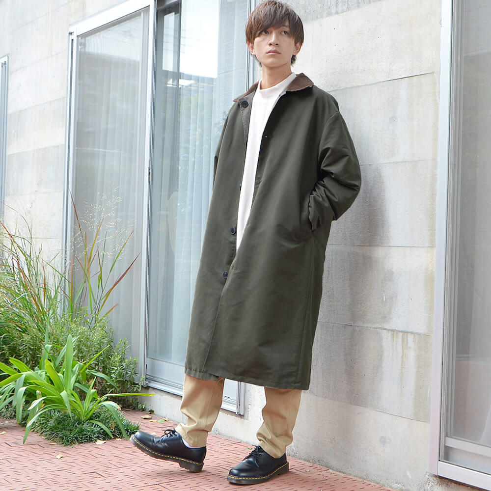⑬古着風アイテムを優しく取り入れる