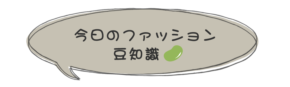 豆知識
