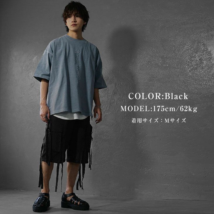 短パンメンズコーデ