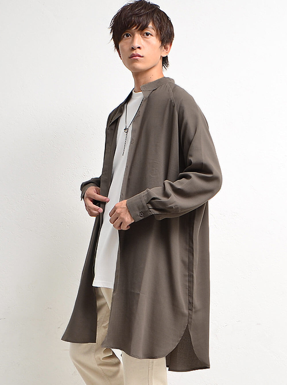 ロングシャツ