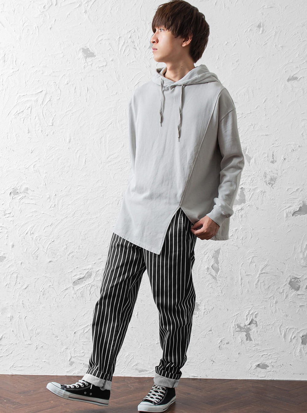 シェフパンツの旬なコーデ