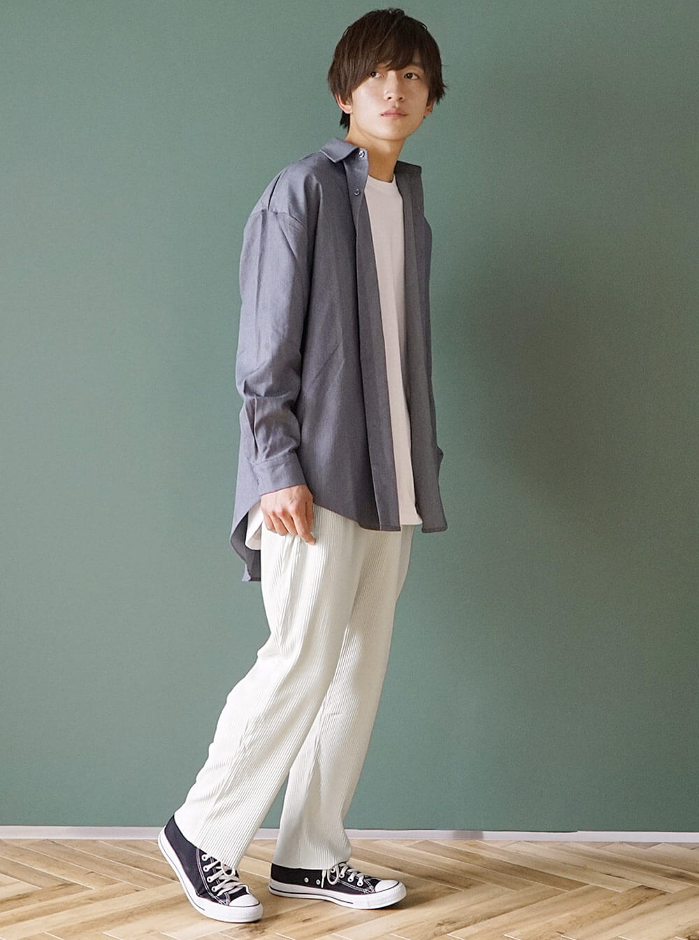 キレイめカジュアルコーデ