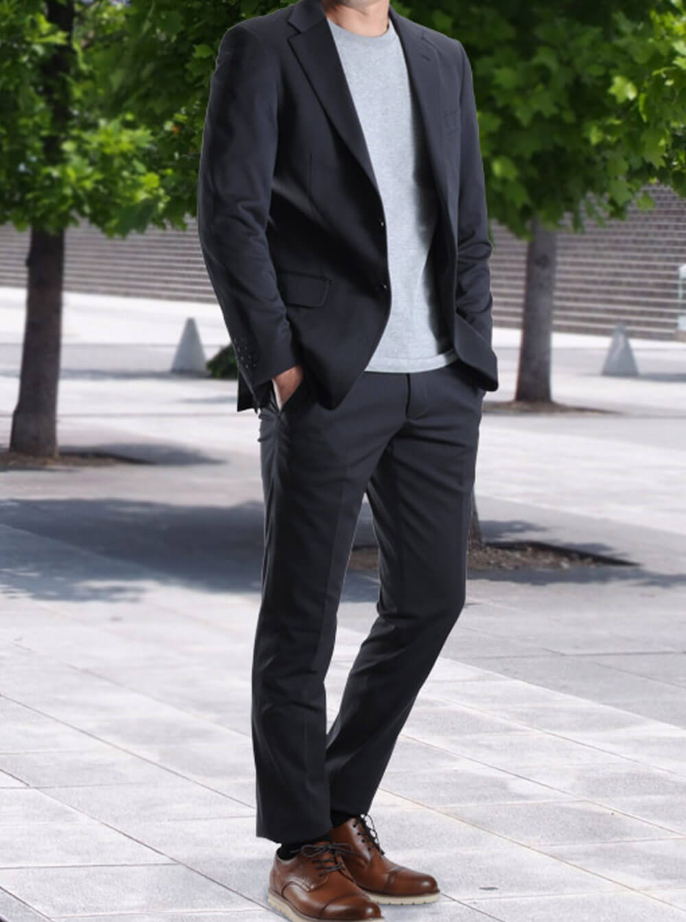 イージーバルーンパンツ×サンダルのコーデ