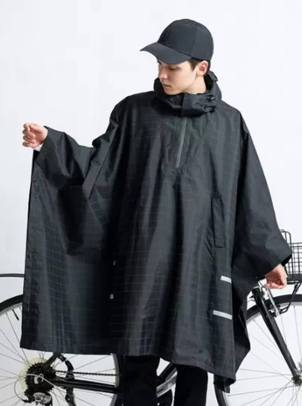 裾にクッション(しわ)が溜まりすぎないない長さ