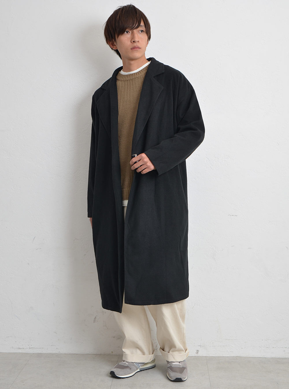 タイロッケンコートコーデ