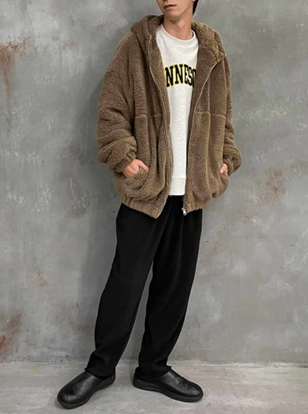 2025年冬】もこもこアウターおすすめおしゃれメンズコーデ 