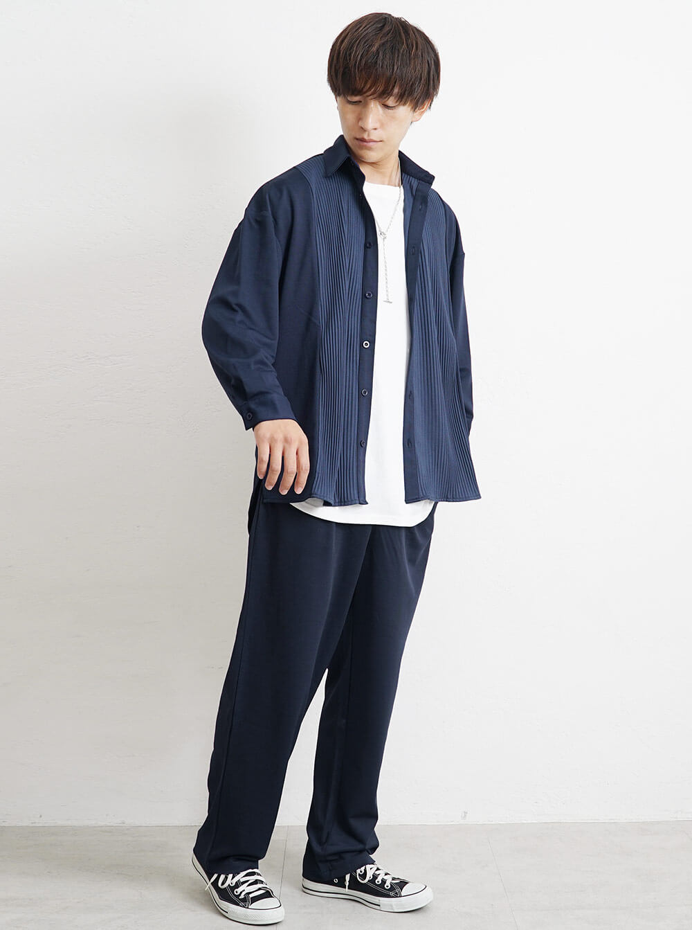 ラクにお洒落が出来るセットアップコーデ