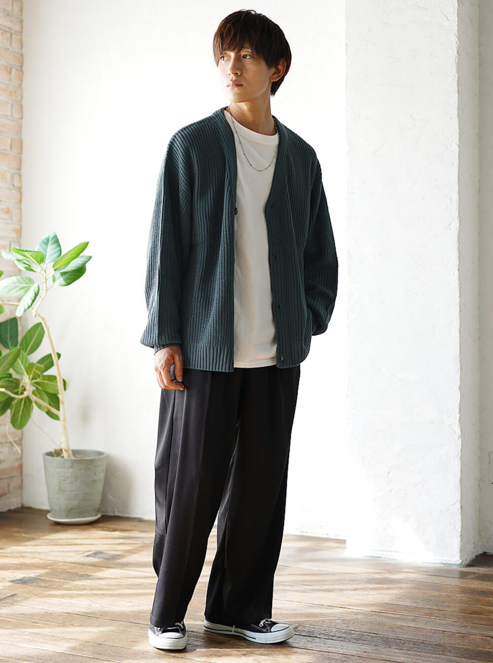 大人っぽいカーディガン