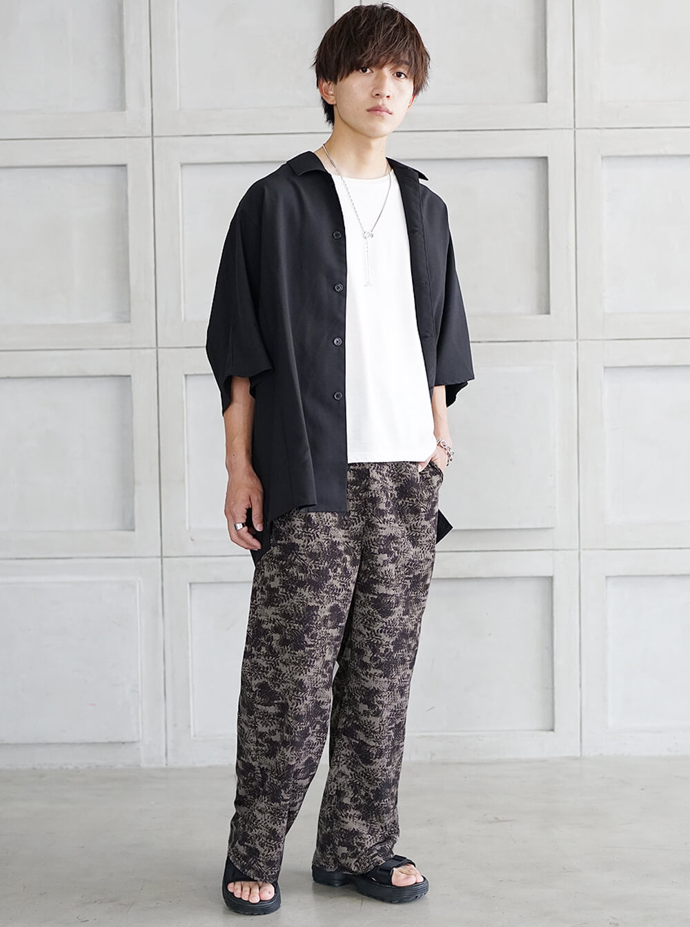 メンズ必見 ワイドパンツのコーデでゆるくこなれたファッション メンズ必見 ワイドパンツのコーデでゆるくこなれたファッション