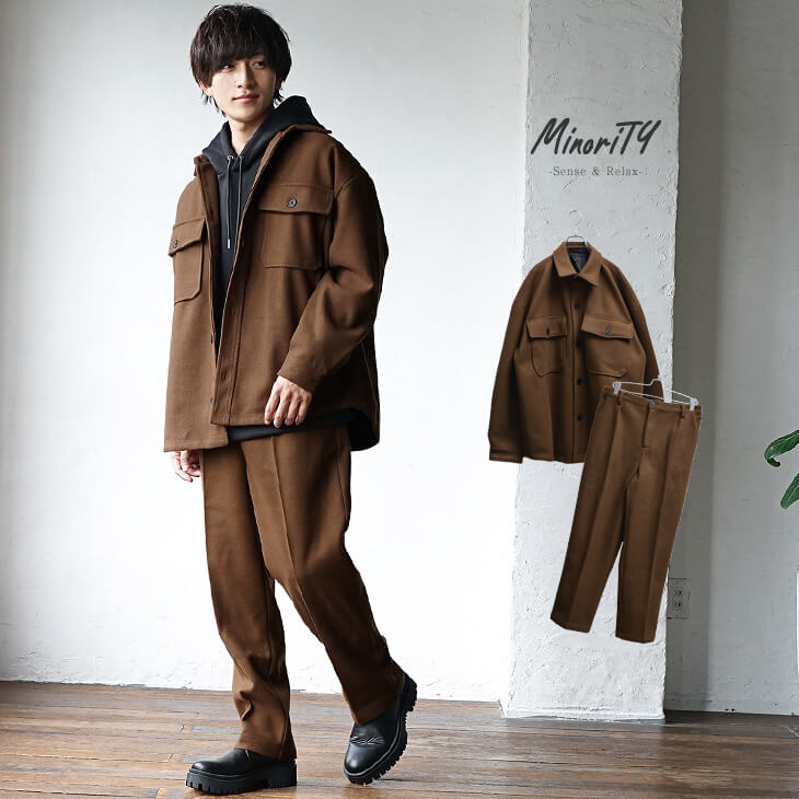 ウールライクCPOセットアップ(ssg4686a)