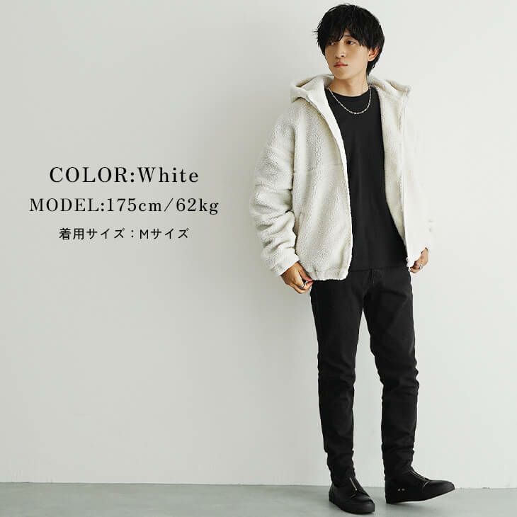 オーバーサイズボアブルゾン｜MinoriTY メンズ秋冬アウター