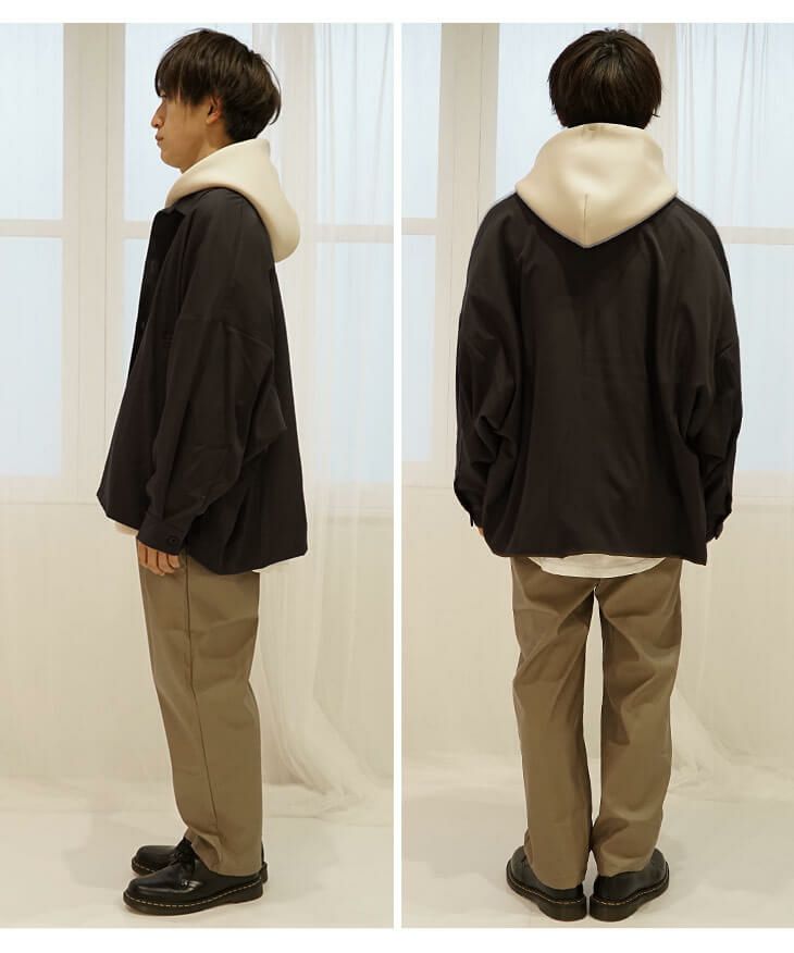 AL 様【MONiLE】モニーレ　ブークレードルマンブルゾン とろみビッグドルマンブルゾン