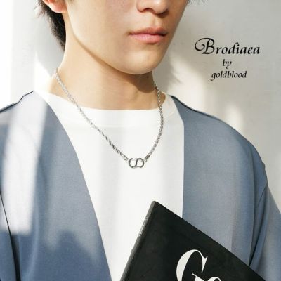 【Brodiaea】Sフックスチールロープチェーンネックレス