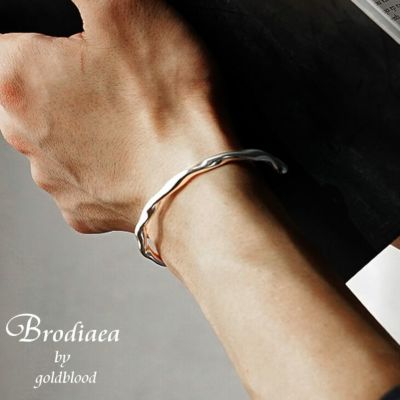 【Brodiaea】ツイストナローバングル(送料無料)
