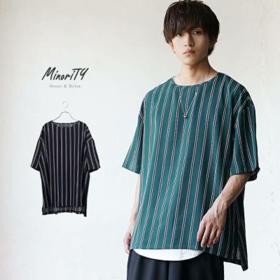 マルチストライププルオーバー