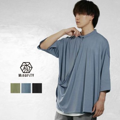 カシュクールプルオーバー半袖シャツ