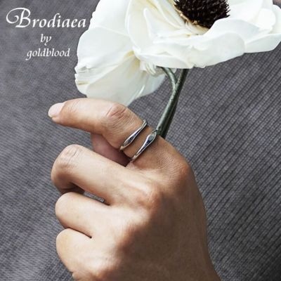 【Brodiaea】ノットエンドリング(指輪)