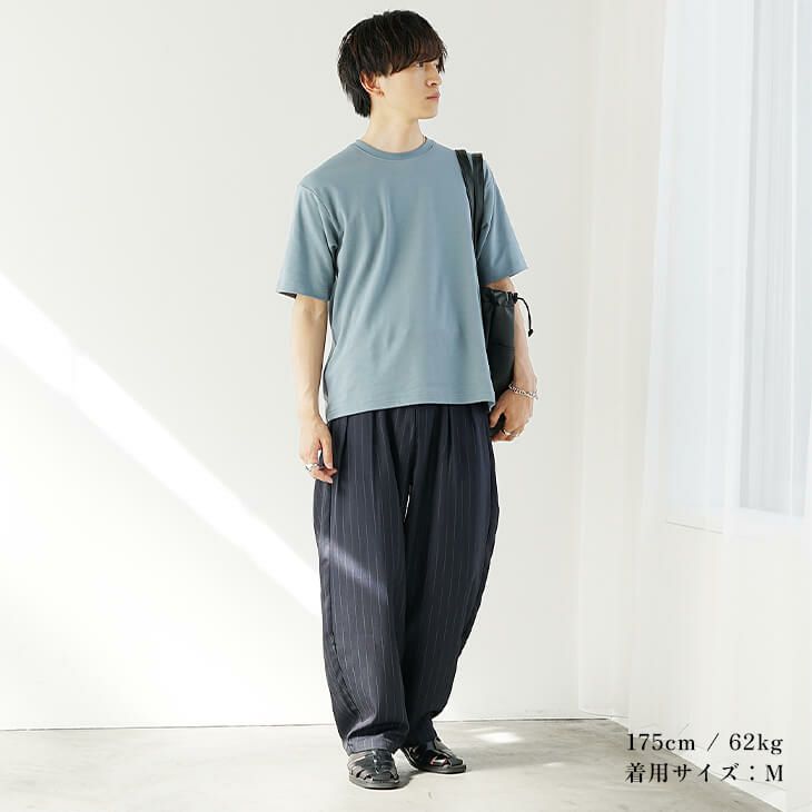 濃紺ストライプスラックス　XS 濃紺ストライプスラックス XS