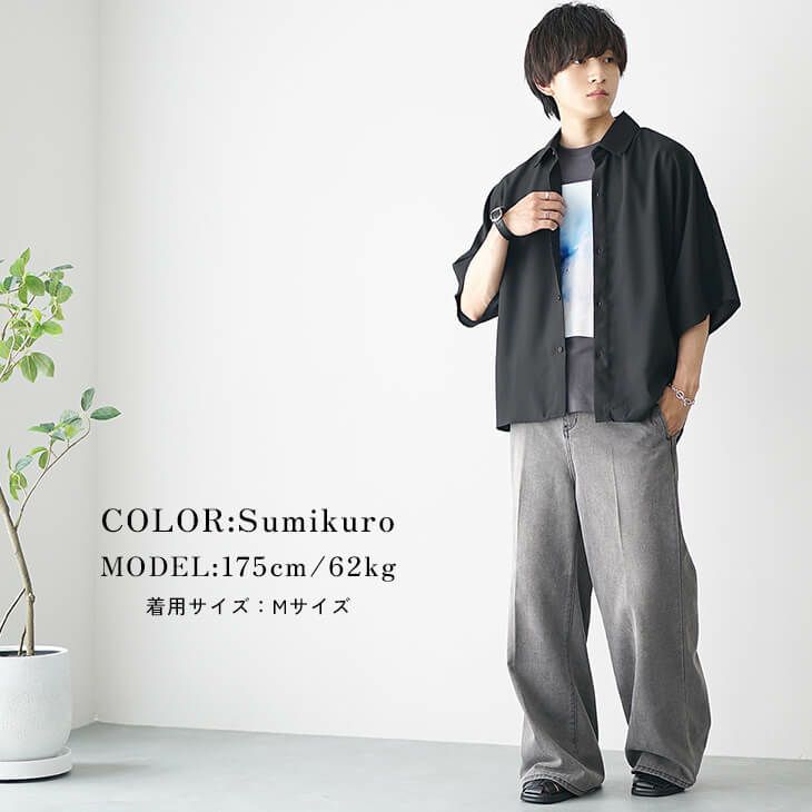 水彩抽象画プリントTシャツ