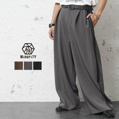 サイドラインワイドスラックス(sss8779a)